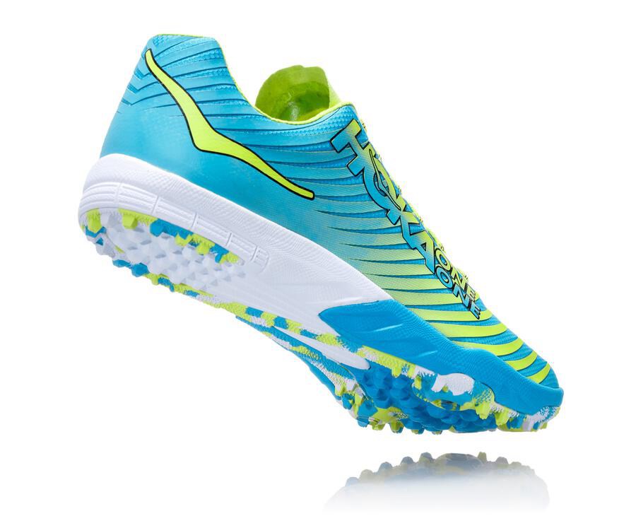 Tennis Hoka One One Evo Xc Femme - Bleu/Vert - DVU-891407